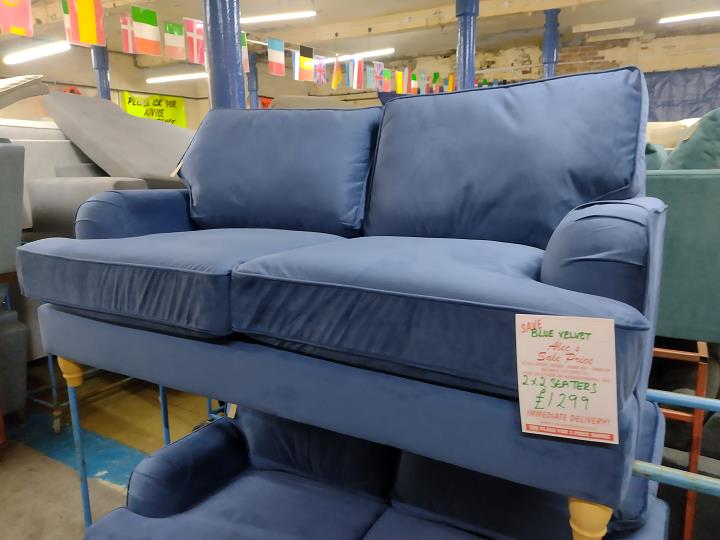 Sofa #10907 at Alec's clearance warehouse, Bolton