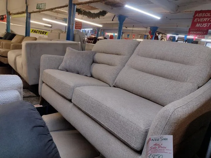 Sofa #10744 at Alec's clearance warehouse, Bolton