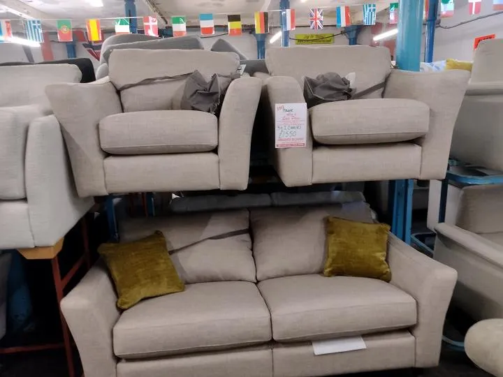 Sofa #10725 at Alec's clearance warehouse, Bolton