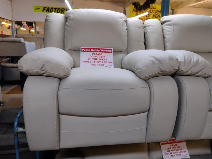 Sofa #11200 at Alec's clearance warehouse, Bolton
