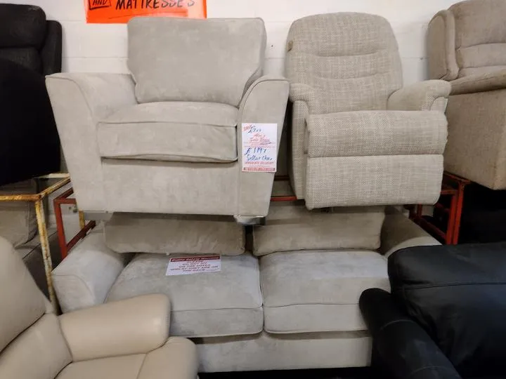 Sofa #10977 at Alec's clearance warehouse, Bolton