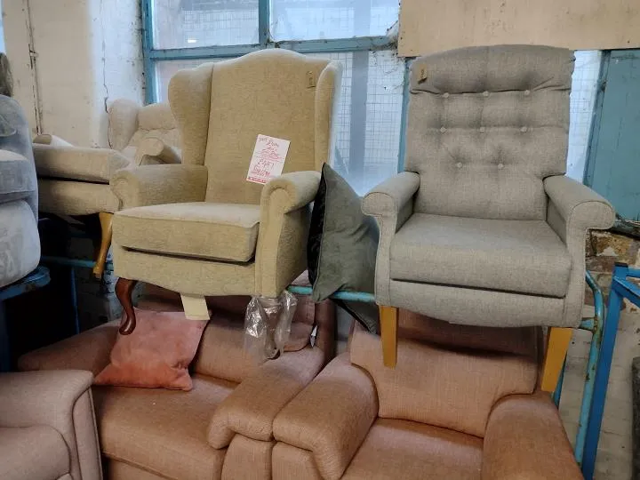 Sofa #10969 at Alec's clearance warehouse, Bolton
