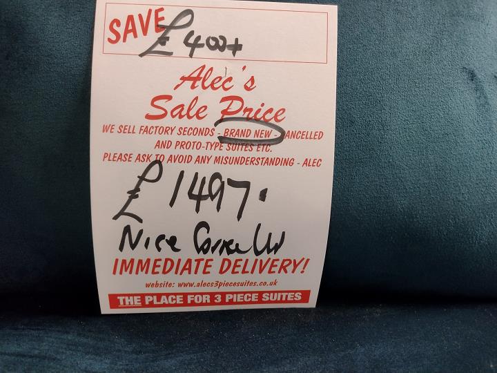 Sofa #9784 at Alec's clearance warehouse, Bolton