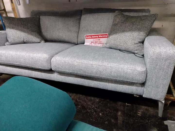 Sofa #9672 at Alec's clearance warehouse, Bolton