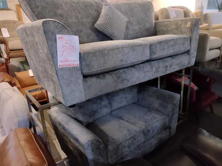 Sofa #9693 at Alec's clearance warehouse, Bolton