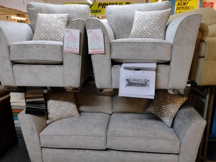 Sofa #9626 at Alec's clearance warehouse, Bolton