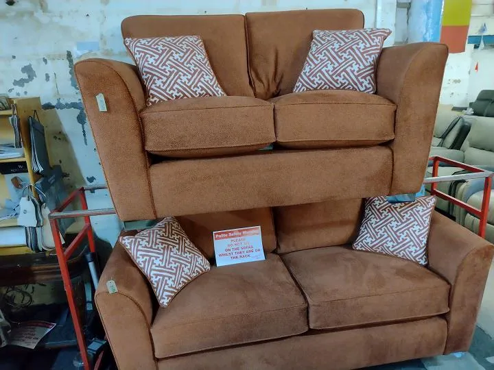 Sofa #9622 at Alec's clearance warehouse, Bolton