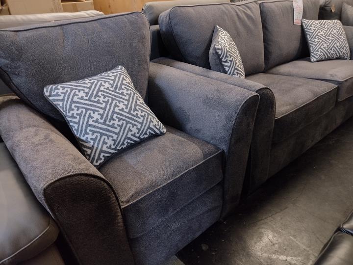 Sofa #9879 at Alec's clearance warehouse, Bolton