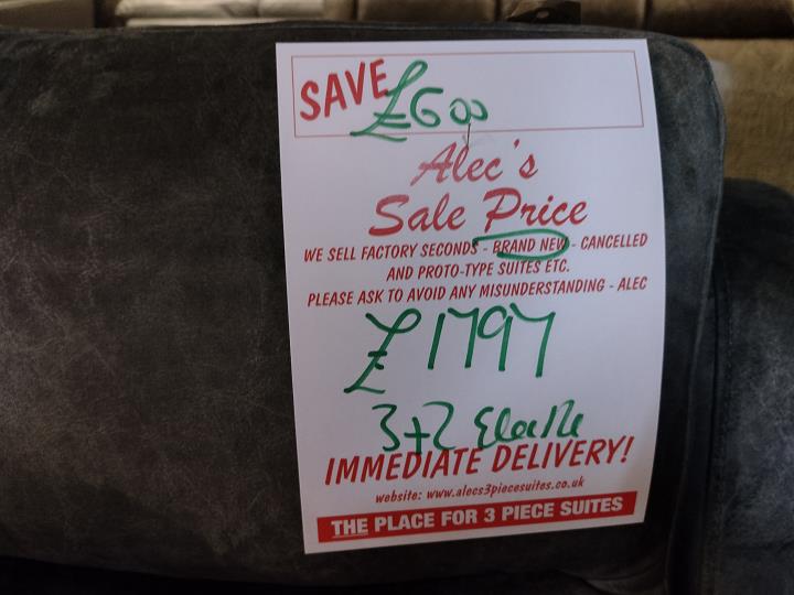 Sofa #9876 at Alec's clearance warehouse, Bolton