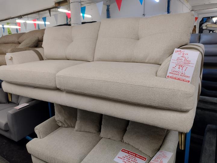Sofa #9878 at Alec's clearance warehouse, Bolton