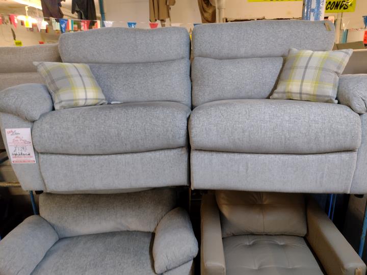 Sofa #9830 at Alec's clearance warehouse, Bolton