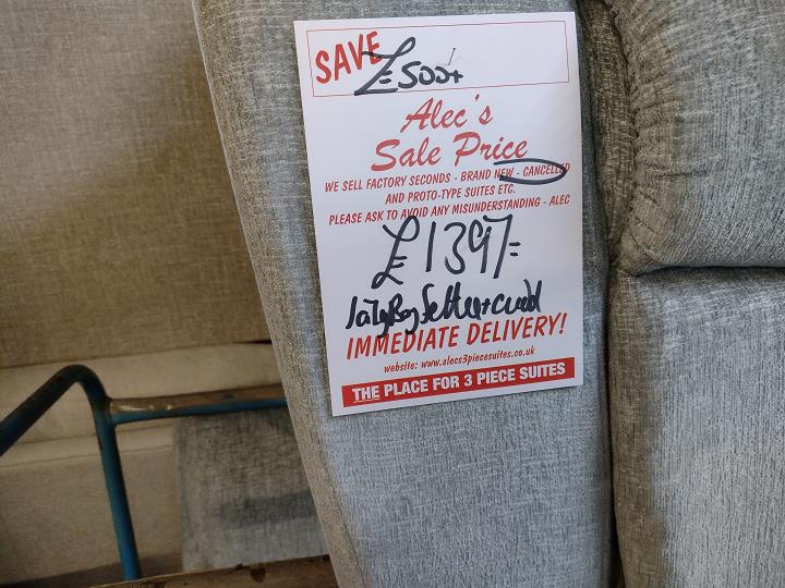 Sofa #9827 at Alec's clearance warehouse, Bolton