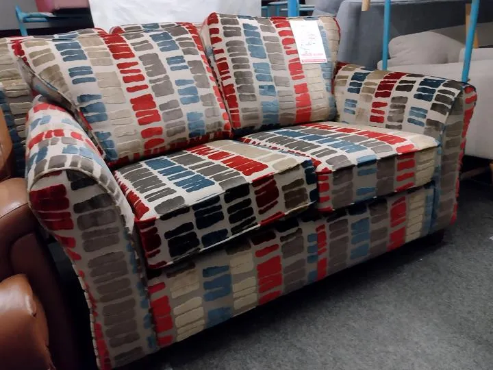 Sofa #9909 at Alec's clearance warehouse, Bolton