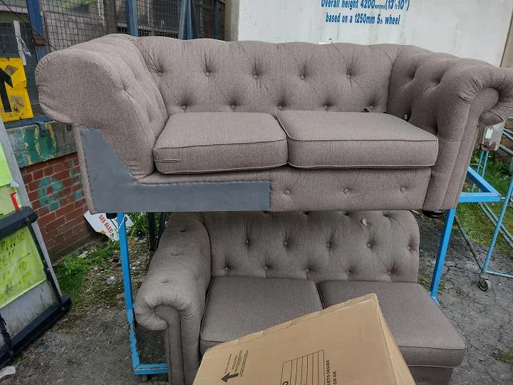 Sofa #9614 at Alec's clearance warehouse, Bolton