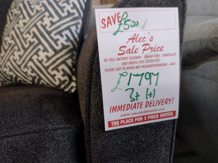 Sofa #9484 at Alec's clearance warehouse, Bolton