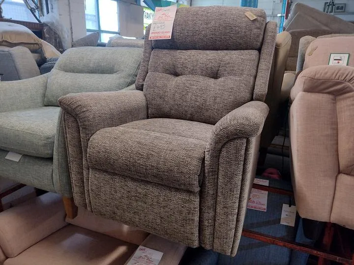 Sofa #9355 at Alec's clearance warehouse, Bolton