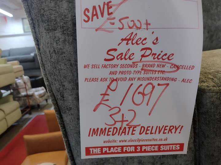 Sofa #9560 at Alec's clearance warehouse, Bolton