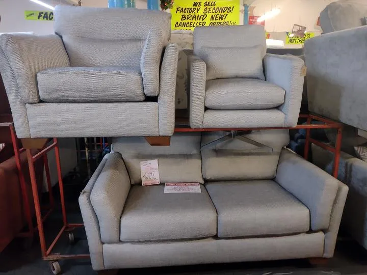 Sofa #9455 at Alec's clearance warehouse, Bolton