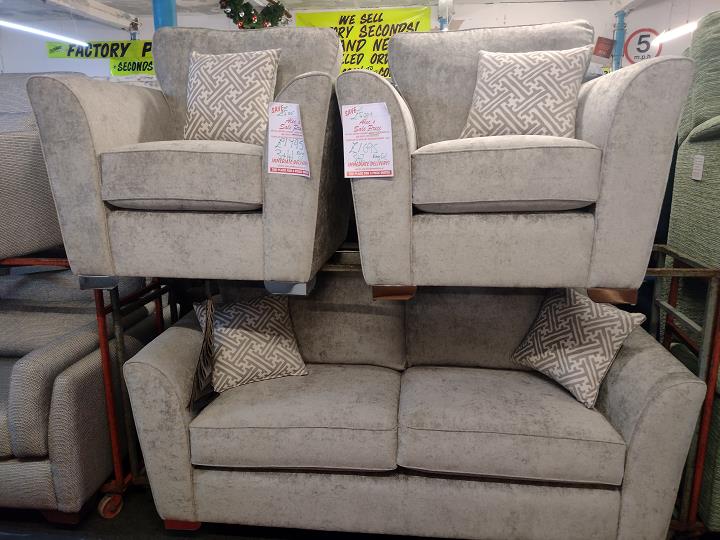 Sofa #9551 at Alec's clearance warehouse, Bolton