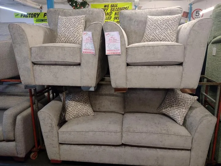 Sofa #9444 at Alec's clearance warehouse, Bolton
