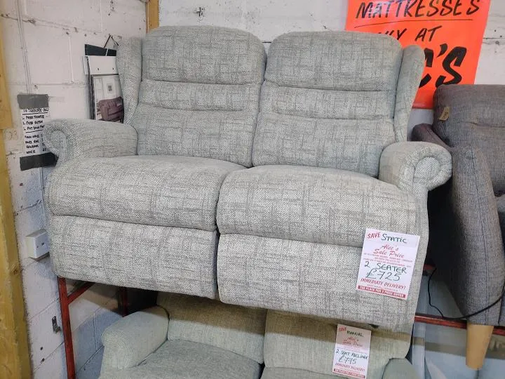Sofa #9415 at Alec's clearance warehouse, Bolton
