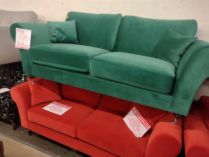 Sofa #9543 at Alec's clearance warehouse, Bolton