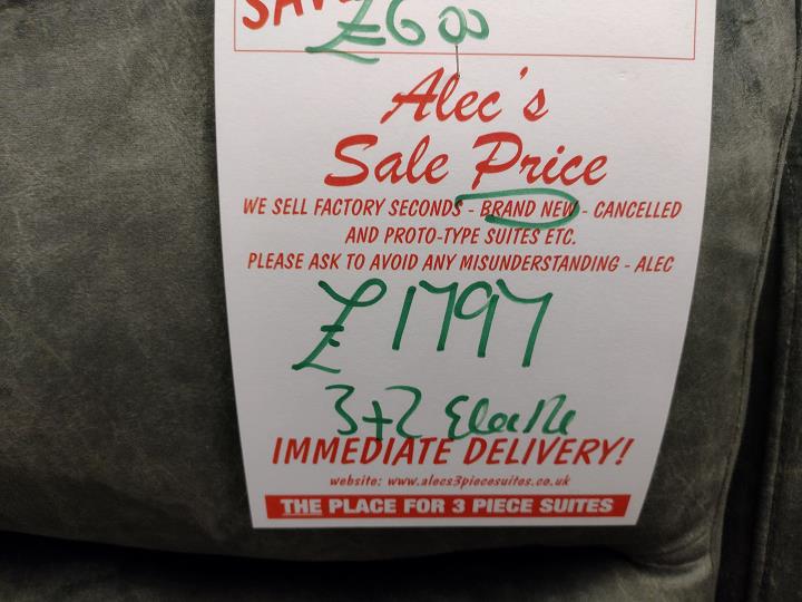 Sofa #9540 at Alec's clearance warehouse, Bolton