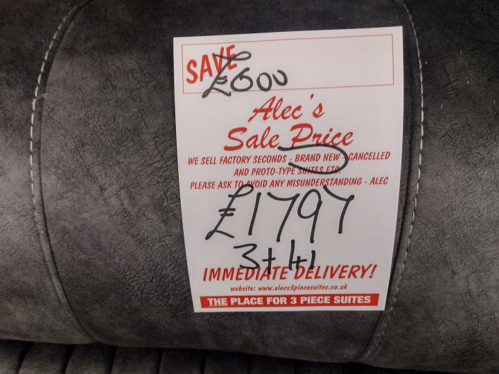 Sofa #9524 at Alec's clearance warehouse, Bolton