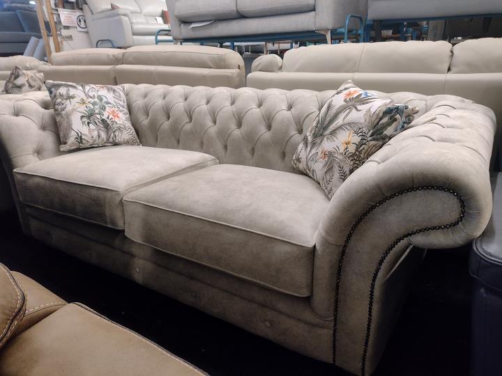 Sofa #9521 at Alec's clearance warehouse, Bolton