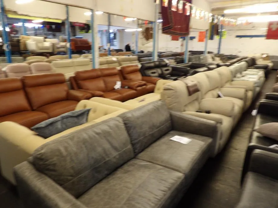 Sofa #6636 at Alec's clearance warehouse, Bolton