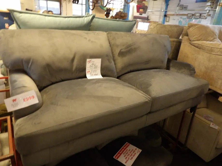 Sofa #6615 at Alec's clearance warehouse, Bolton