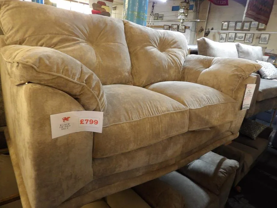 Sofa #6616 at Alec's clearance warehouse, Bolton