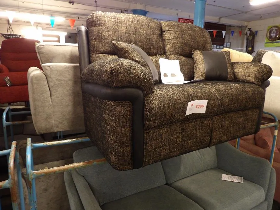 Sofa #6715 at Alec's clearance warehouse, Bolton