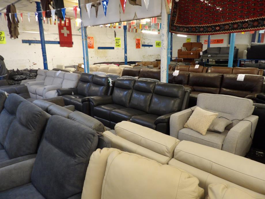 Sofa #6790 at Alec's clearance warehouse, Bolton