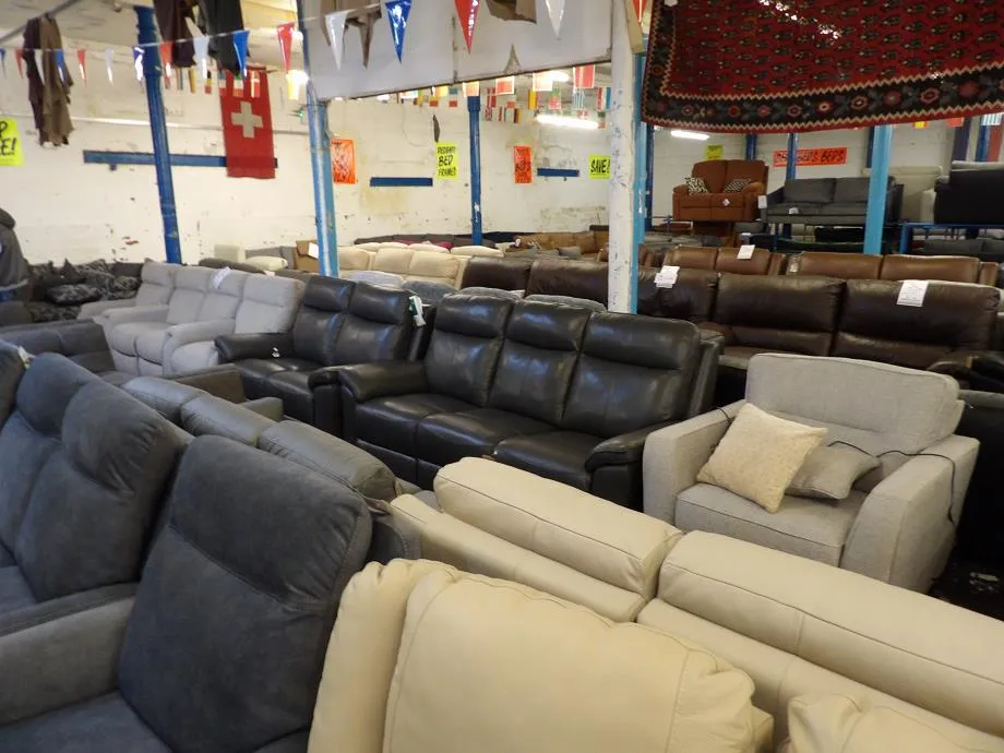 Sofa #6683 at Alec's clearance warehouse, Bolton