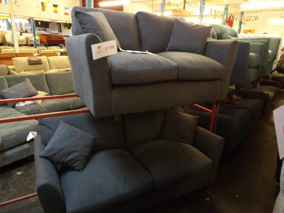 Sofa #6640 at Alec's clearance warehouse, Bolton