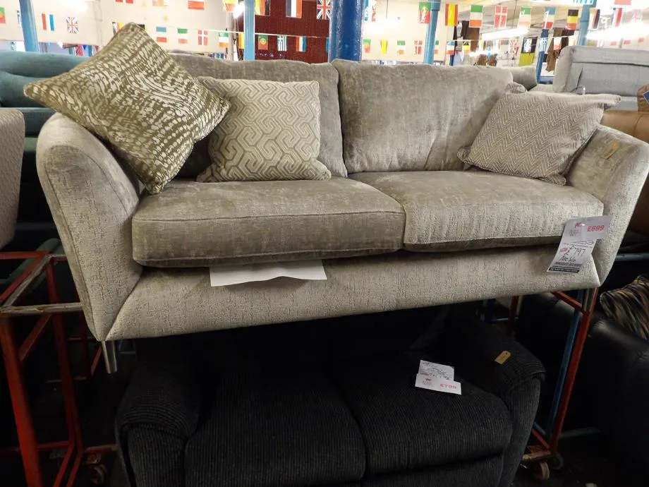 Sofa #6633 at Alec's clearance warehouse, Bolton