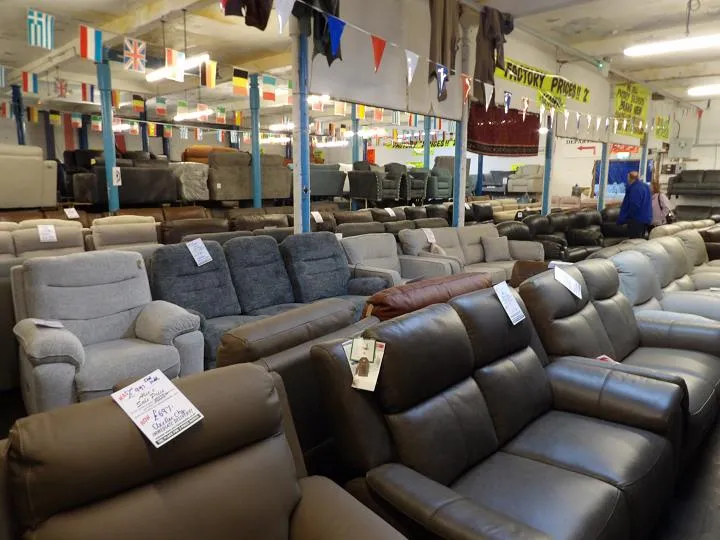Sofa #6918 at Alec's clearance warehouse, Bolton