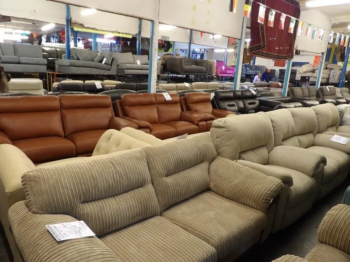 Sofa #6909 at Alec's clearance warehouse, Bolton