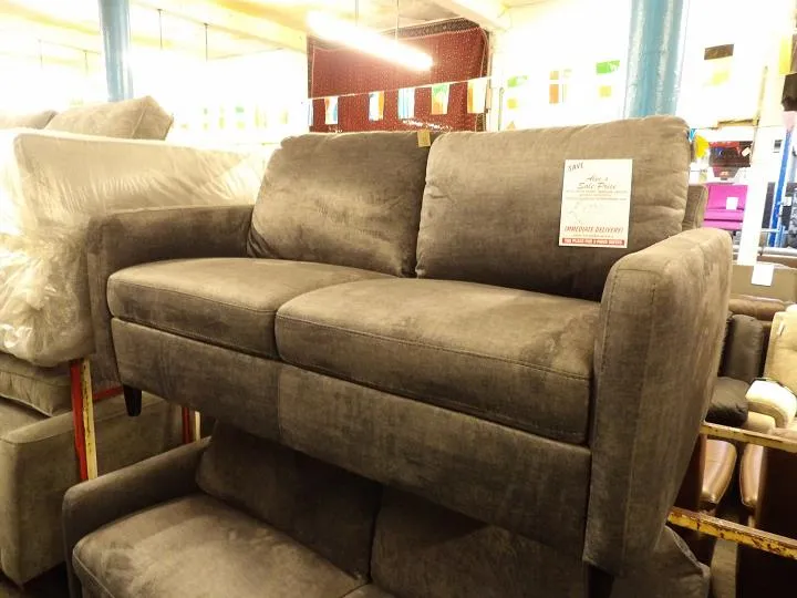Sofa #6863 at Alec's clearance warehouse, Bolton