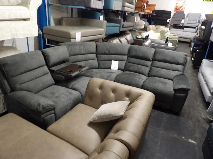 Sofa #7069 at Alec's clearance warehouse, Bolton