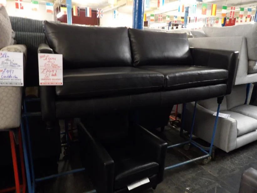 Sofa #7057 at Alec's clearance warehouse, Bolton