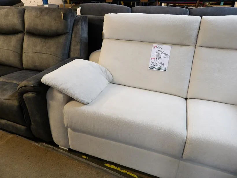 Sofa #7299 at Alec's clearance warehouse, Bolton