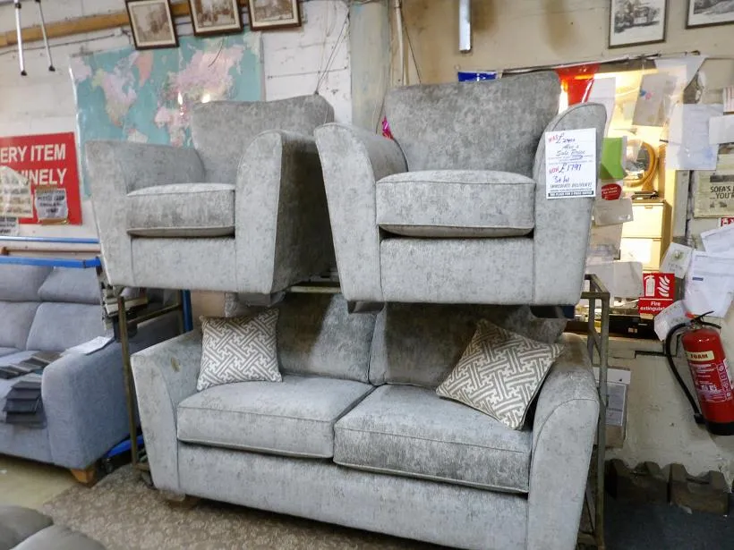 Sofa #7304 at Alec's clearance warehouse, Bolton