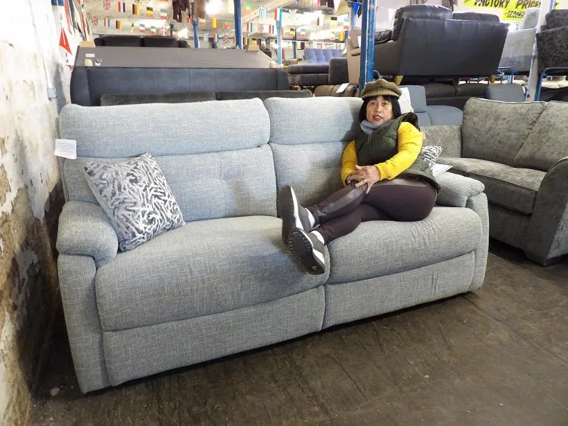 Sofa #7280 at Alec's clearance warehouse, Bolton