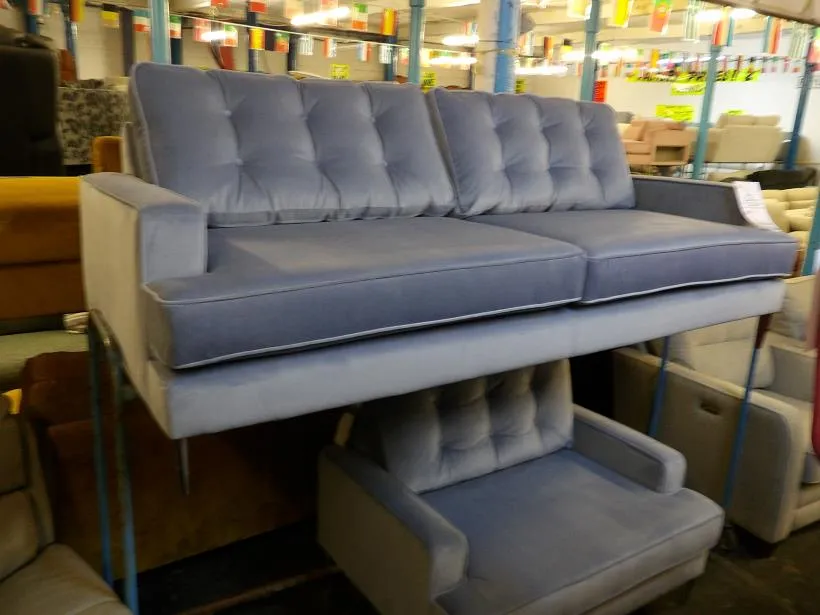 Sofa #7263 at Alec's clearance warehouse, Bolton