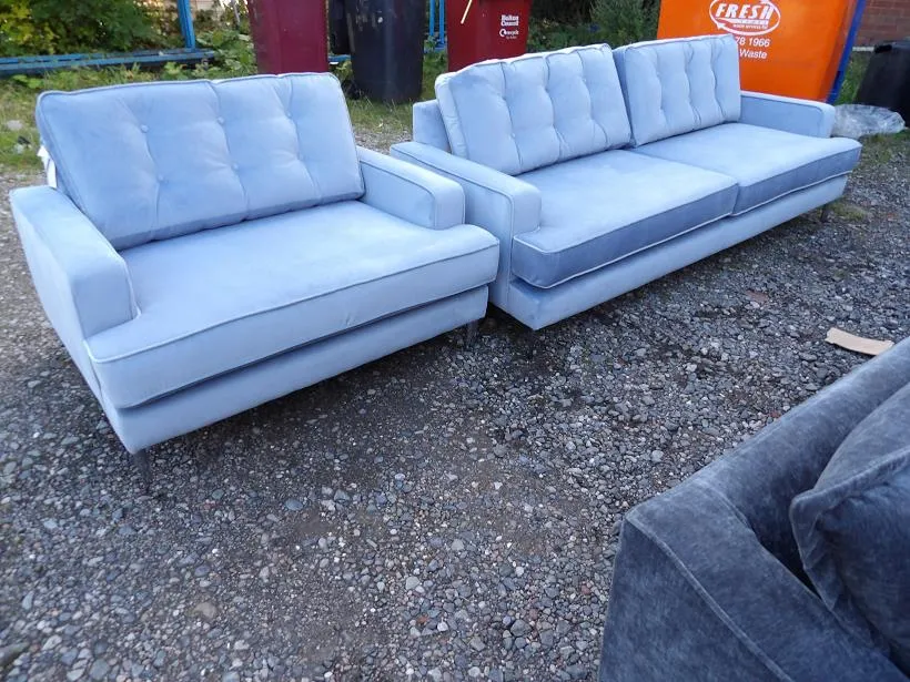 Sofa #7458 at Alec's clearance warehouse, Bolton
