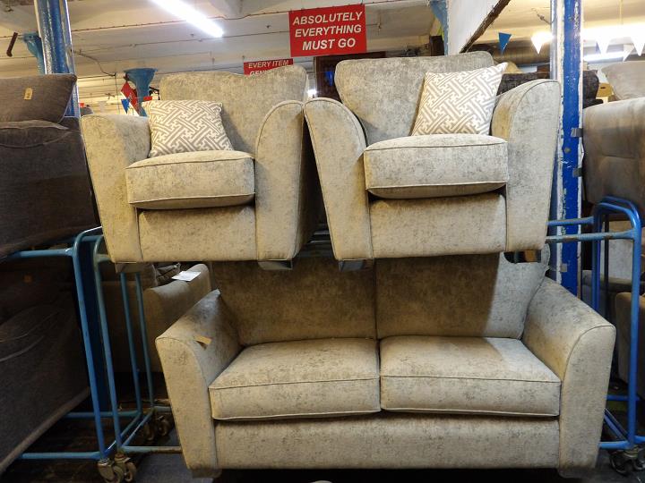 Sofa #7563 at Alec's clearance warehouse, Bolton