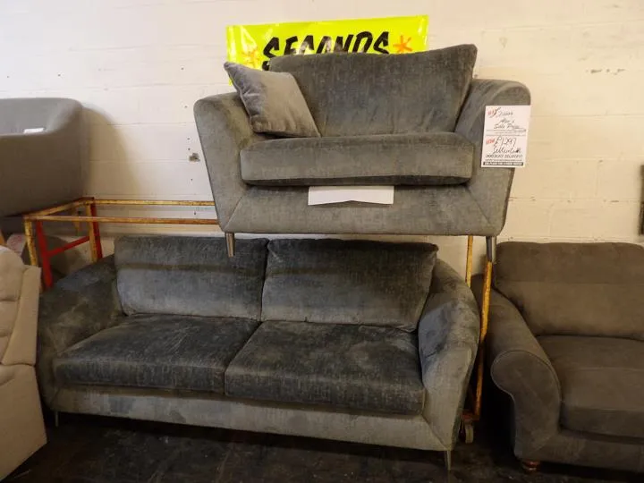 Sofa #7411 at Alec's clearance warehouse, Bolton