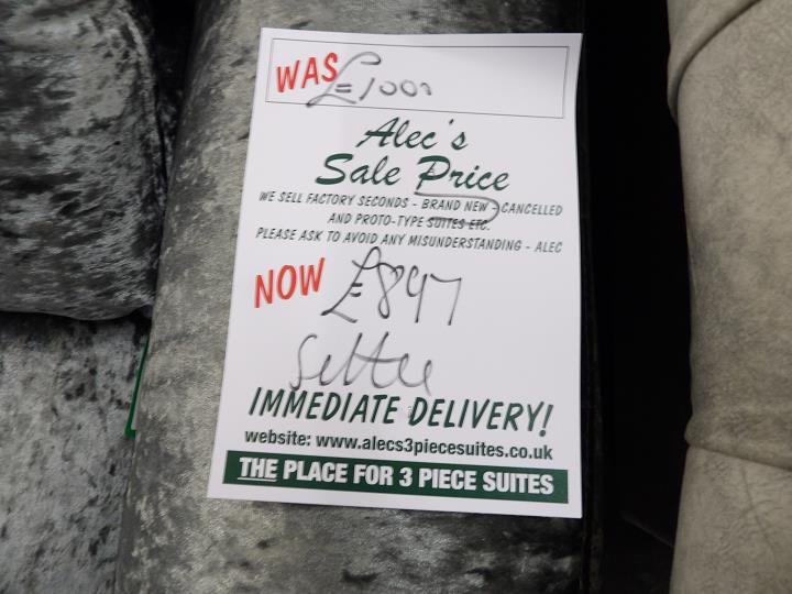 Sofa #7537 at Alec's clearance warehouse, Bolton
